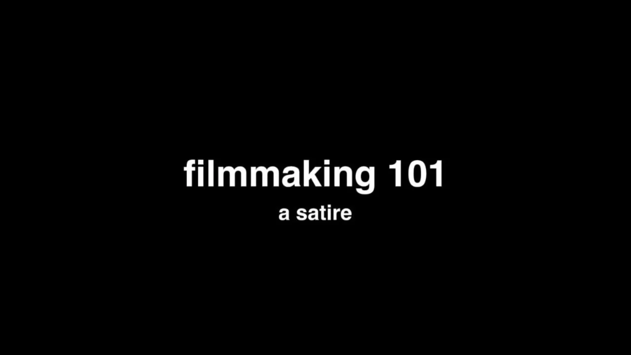 Filmmaking 101 Or (The Satirical Take On Directors)