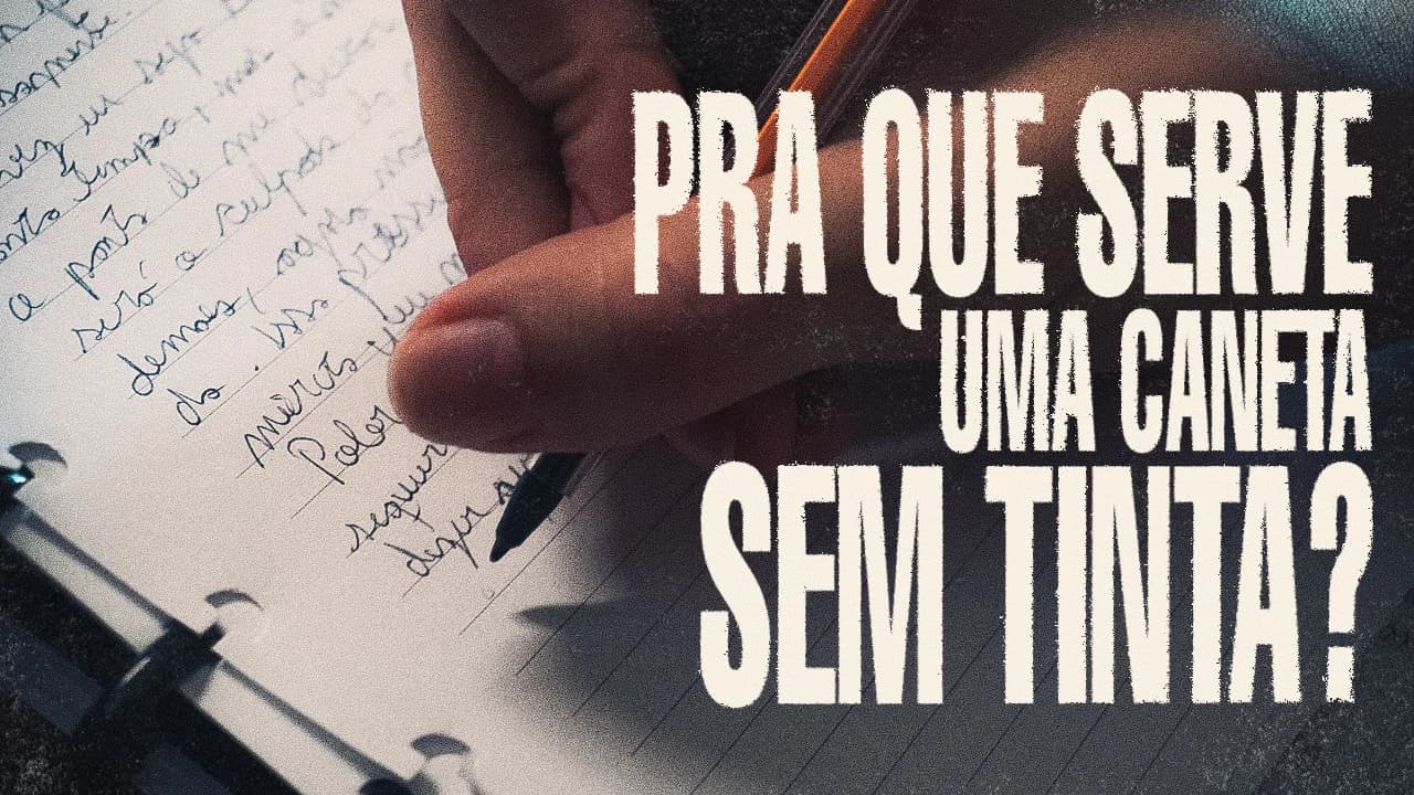 Pra que serve uma caneta sem tinta?