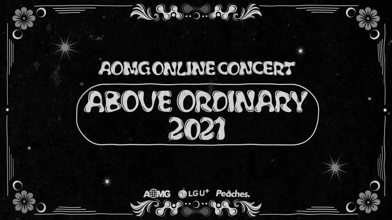AOMG ONLINE CONCERT: Above Ordinary 2021