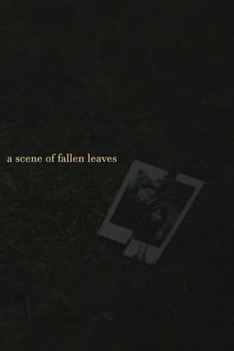 a scene of fallen leaves