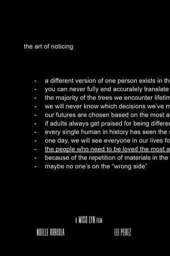 The Art of Noticing