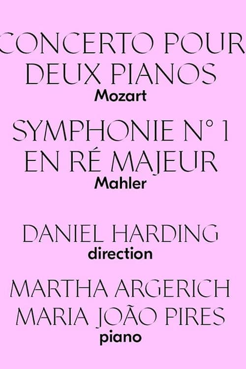Martha Argerich & Maria João Pires Play Mozart Victoria Hall - Geneva