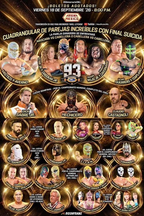 CMLL: 93 Aniversario
