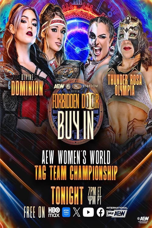 AEW x NJPW x CMLL x Stardom Present Forbidden Door 2026: Buy-In