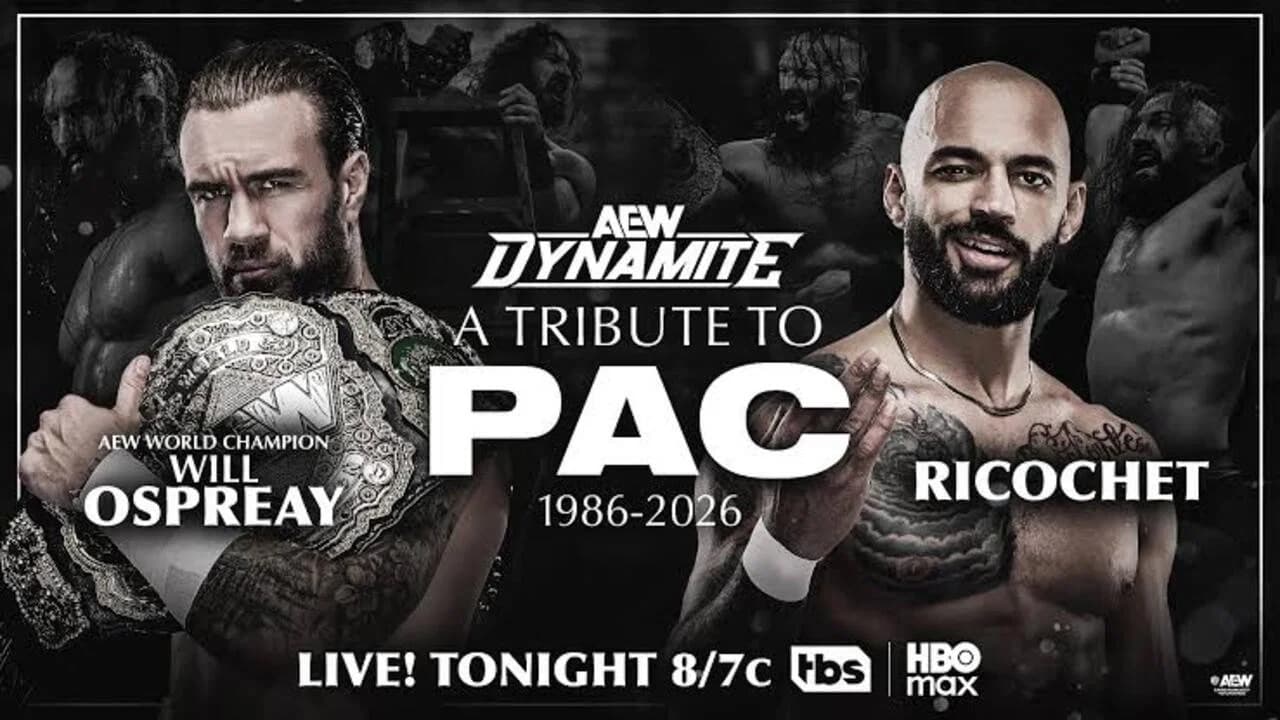 AEW Dynamite : A Tribute to "The Bastard" Pac
