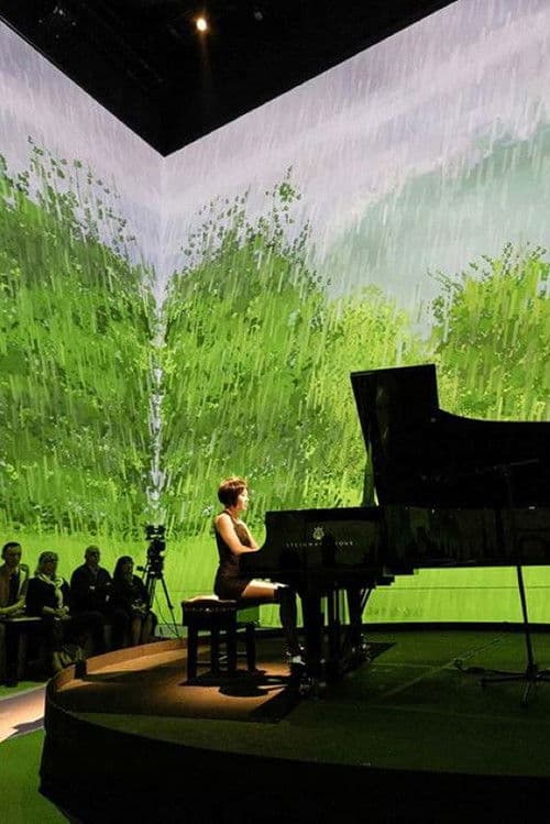 Yuja Wang x David Hockney London Lightroom